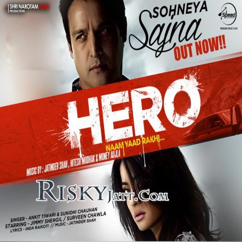 Sohneya Sajna (Hero Naam Yaad Rakhi) Ankit Tiwari mp3 song download, Sohneya Sajna (Hero Naam Yaad Rakhi) Ankit Tiwari full album