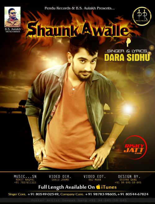 Shaunk Awalle Dara Sidhu mp3 song download, Shaunk Awalle Dara Sidhu full album