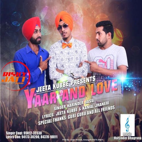 Yaar And Love Harinder Jassi mp3 song download, Yaar And Love Harinder Jassi full album
