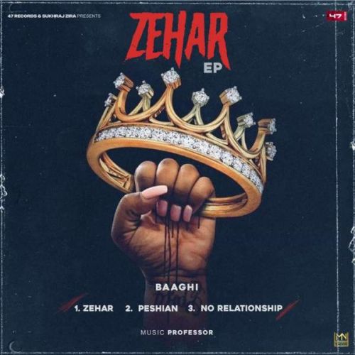 No Relationship Baaghi mp3 song download, Zehar - EP Baaghi full album